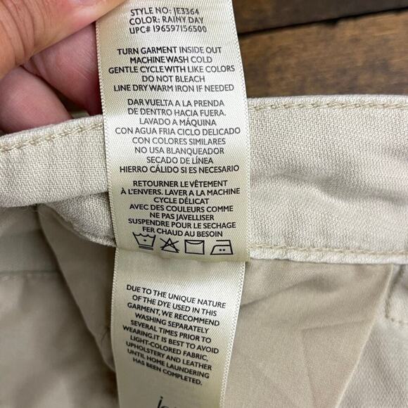 Joie Khaki Pleated Linen Cotton Blend Shorts Women's Size Small Summer Preppy - Picture 6 of 10